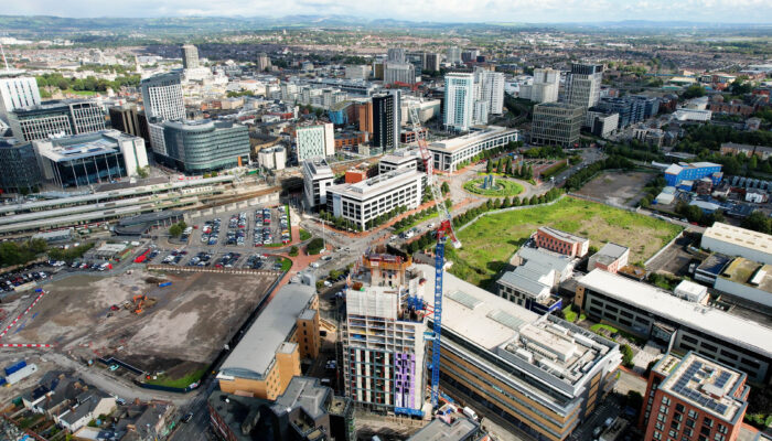 Construction Project Gramercy Tower Cardiff UK