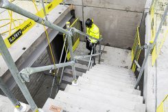 Edge protection stairs